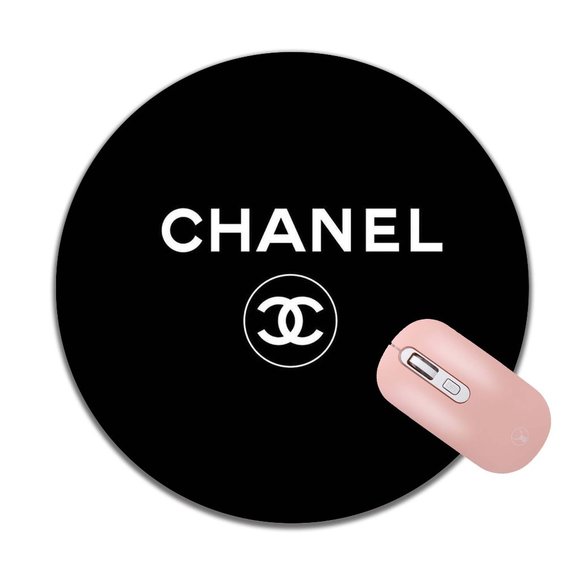 Chanel Round Logo Mouse Pad - Picture 1 of 2